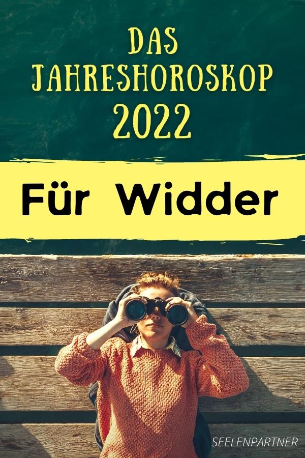 Das Jahreshoroskop 2022 für Widder