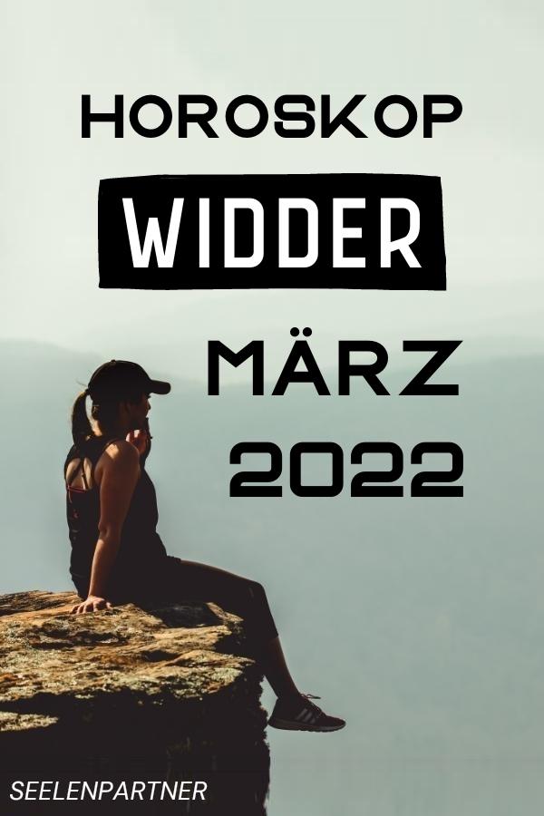 Horoskop Widder März 2022