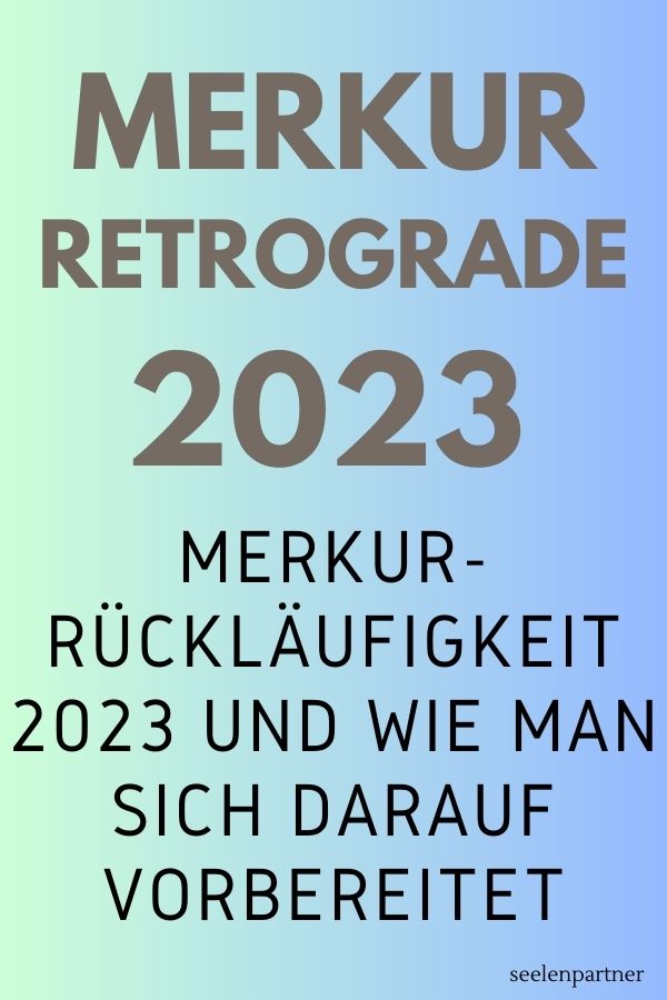 Merkur Retrograde 2023