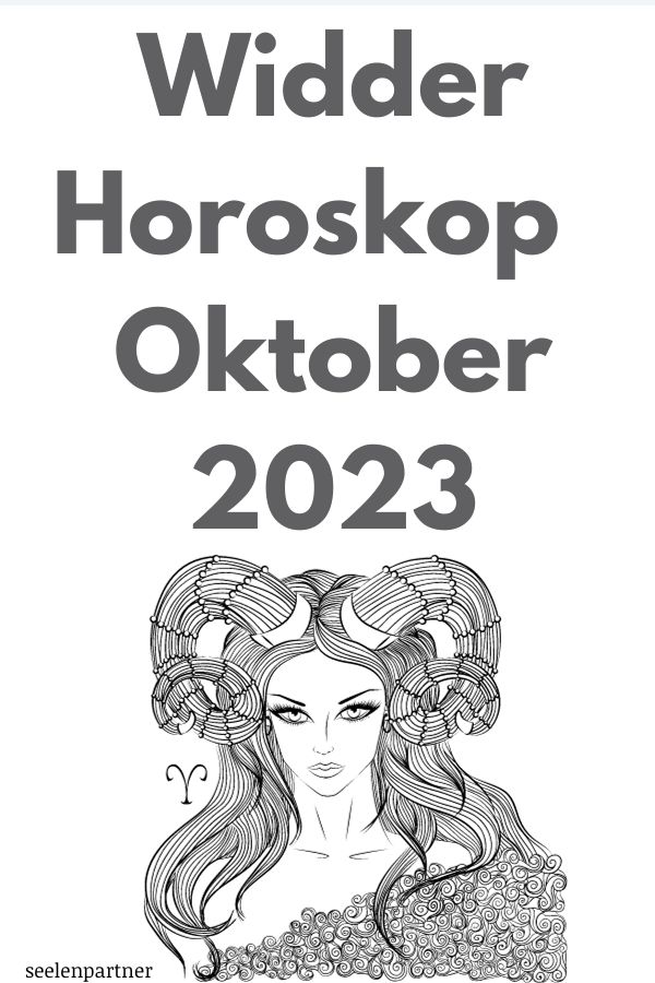 Widder Horoskop – Oktober 2023