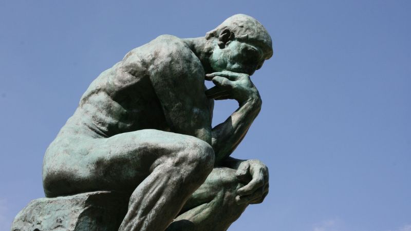 Der Denker" von Auguste Rodin