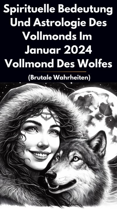Spirituelle Bedeutung und Astrologie des Vollmonds im Januar 2024 – Vollmond des Wolfes