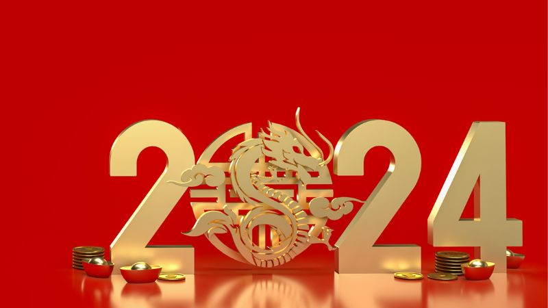 3 Chinesische Tierkreiszeichen Elemente erleben ein unglaublich glückliches Mondjahr des Drachen