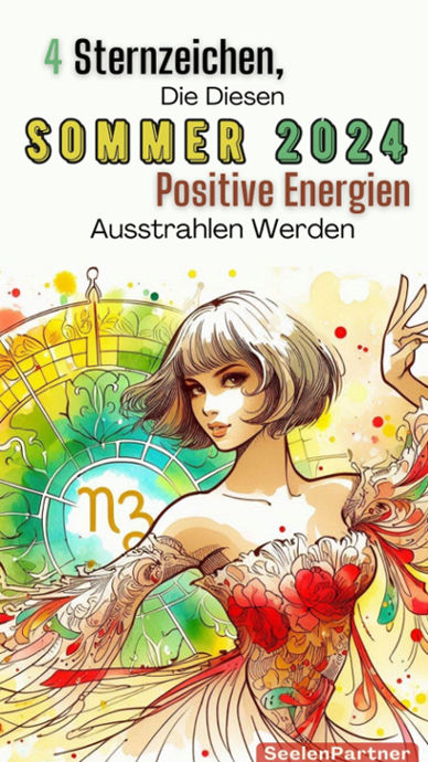 4 Sternzeichen, die diesen Sommer 2024 positive Energien ausstrahlen werden