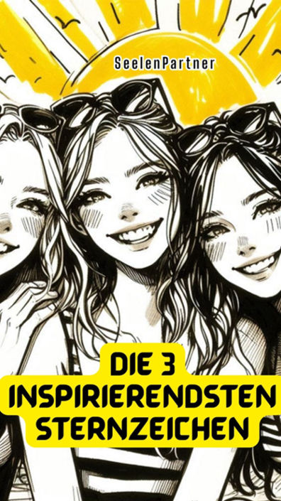 Die 3 inspirierendsten Sternzeichen