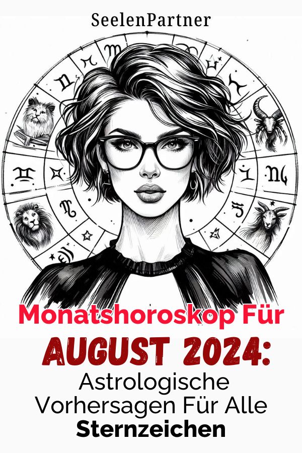 Monatshoroskop für August 2024: Astrologische Vorhersagen für alle Sternzeichen