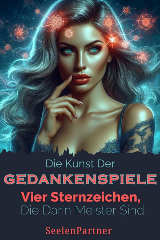 Die Kunst der Gedankenspiele Vier Sternzeichen, die darin Meister sind