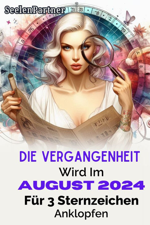 Die Vergangenheit wird im August 2024 für 3 Sternzeichen anklopfen