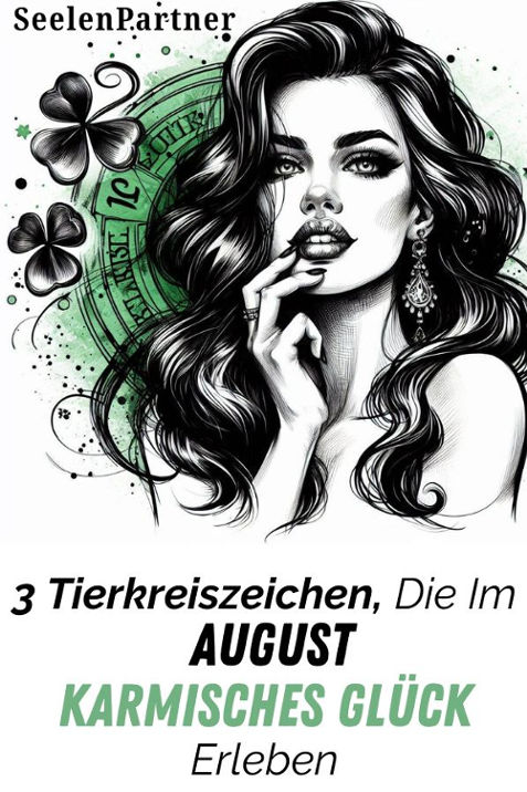 3 Tierkreiszeichen, die im August karmisches Glück erleben