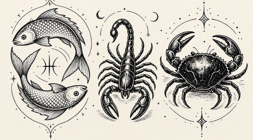 Wasserzeichen im Horoskop Was Krebs, Skorpion und Fische in der Liebe brauchen